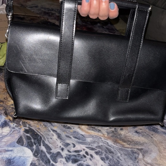 Aldo Black Shoulder Bag - Picture 3 of 4